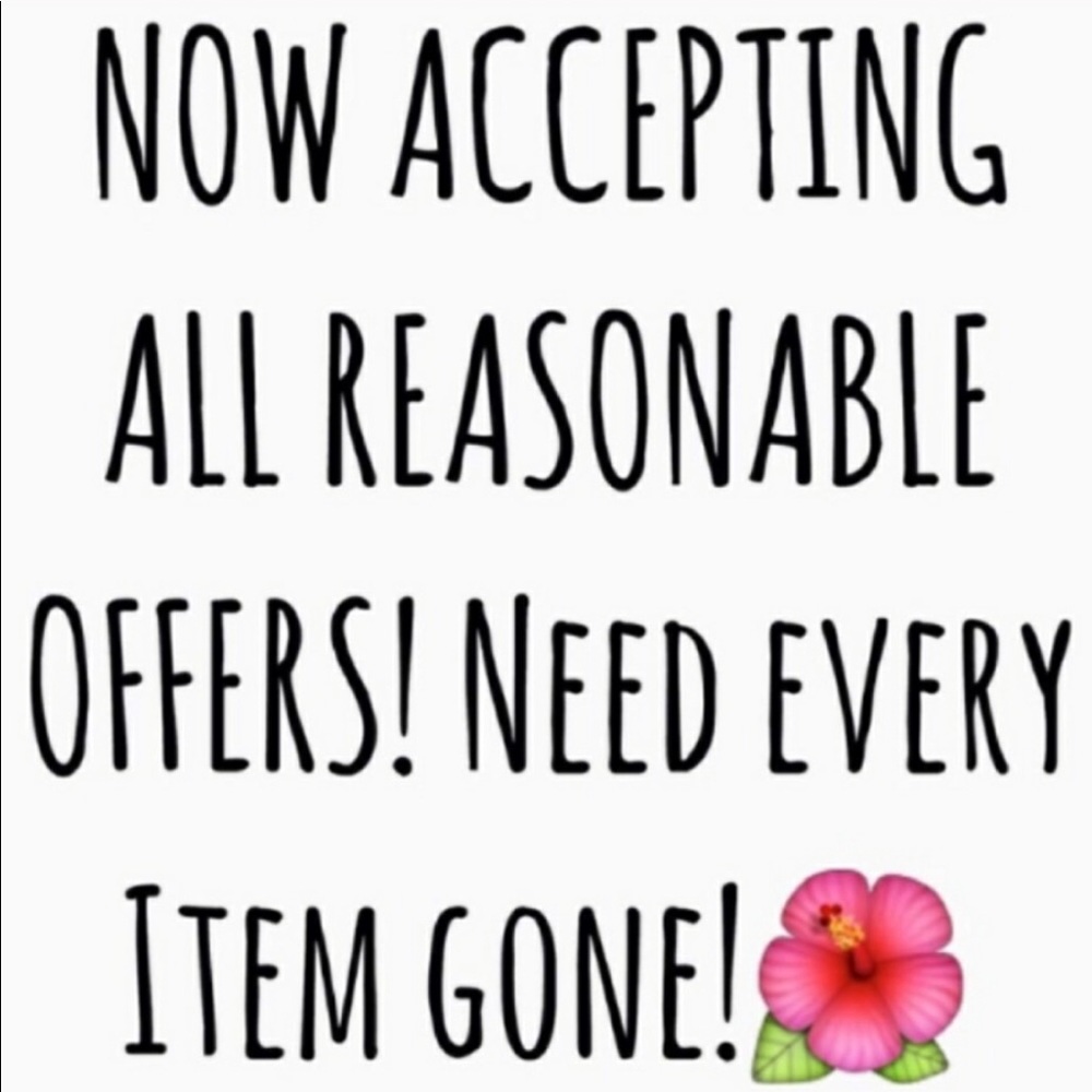 Everything must go!